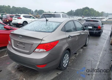 2012 Hyundai Accent Gls z USA, uszkodzony, nr VIN KMHCT4AE6CU038847